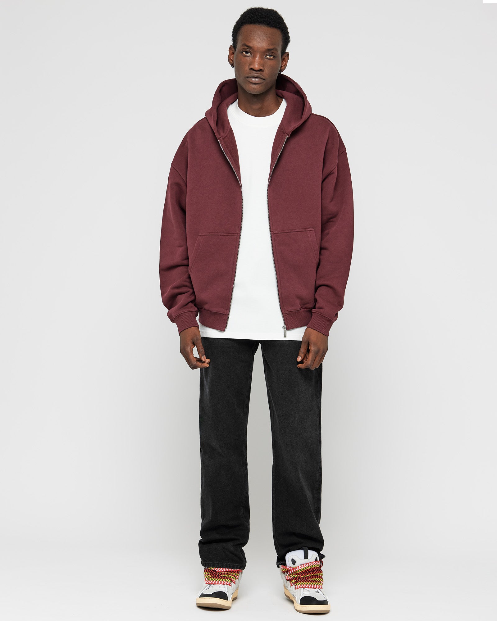 Heavy Oversized Zip Hoodie