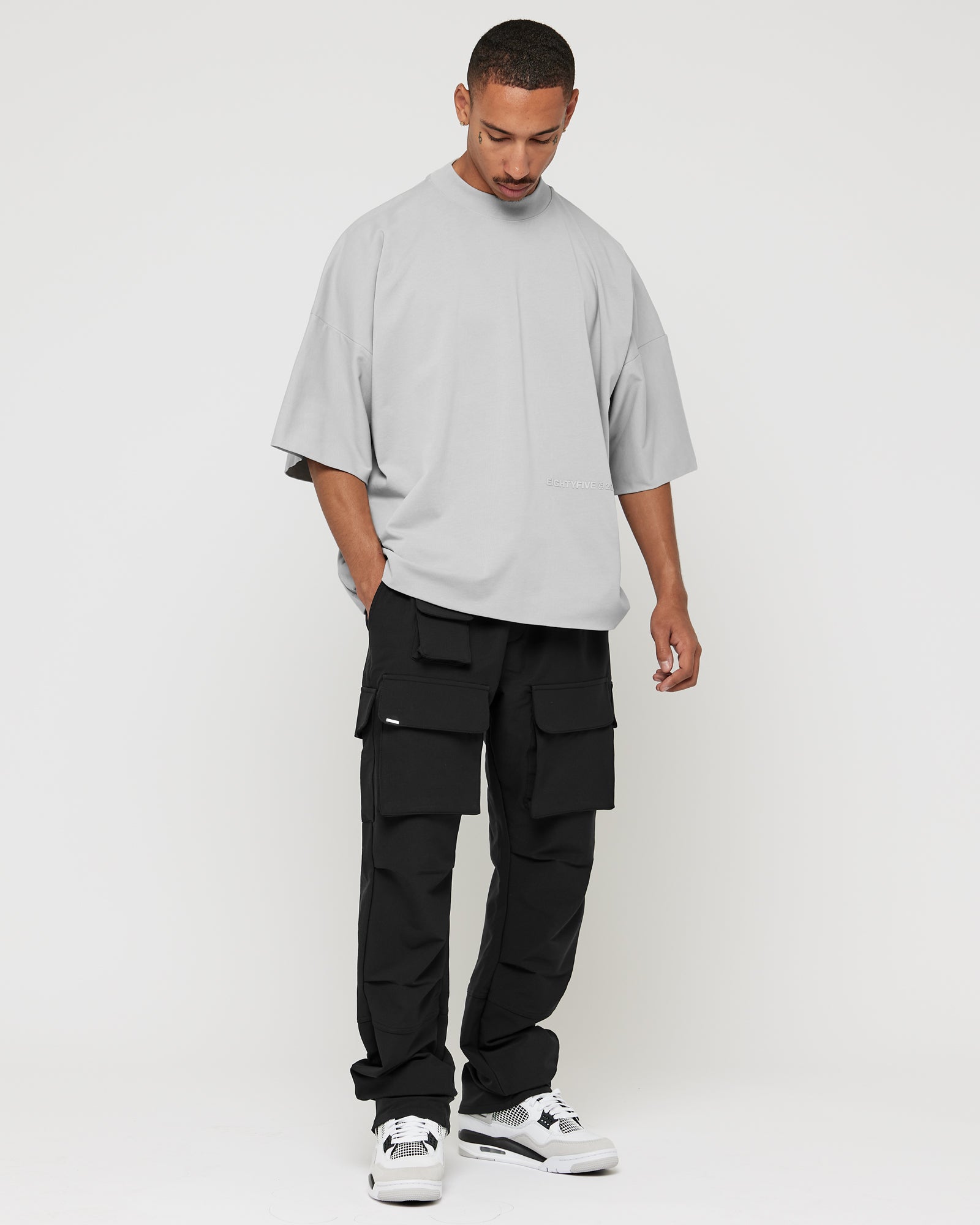 Front Pocket Nylon Cargo Pants