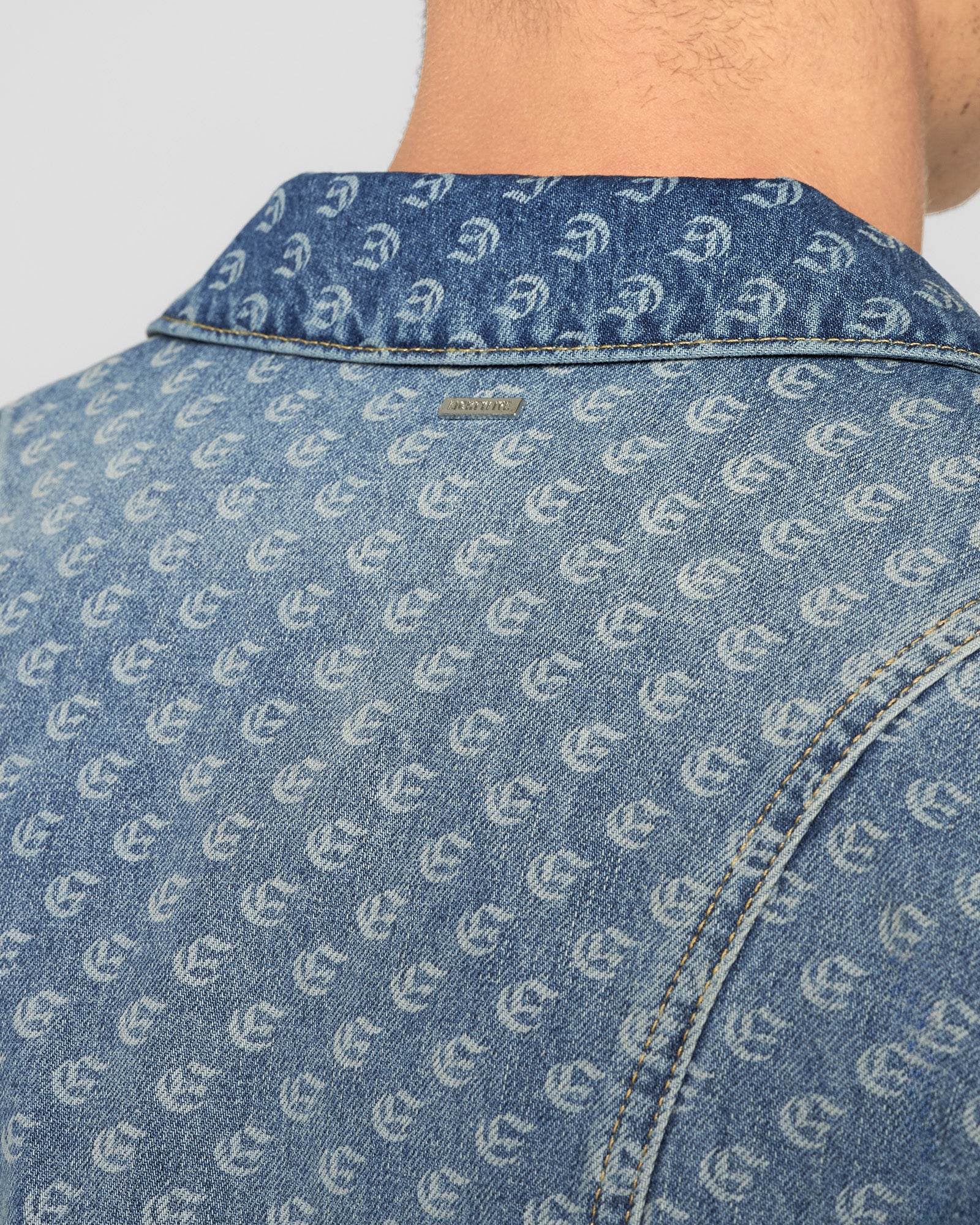 Monogram Denim Shirt