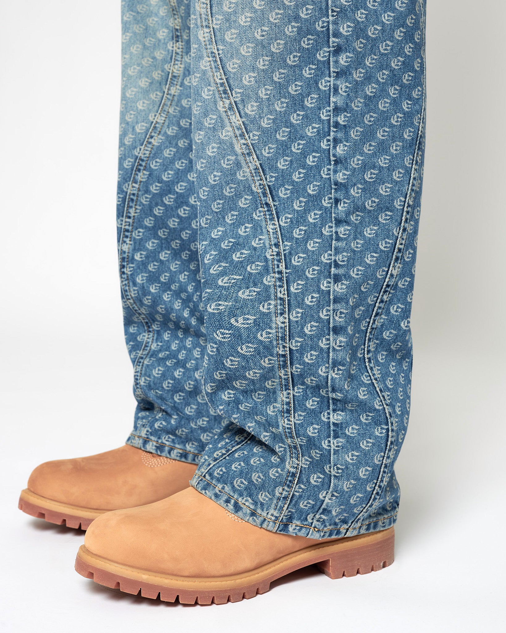 Monogram Loose Denim