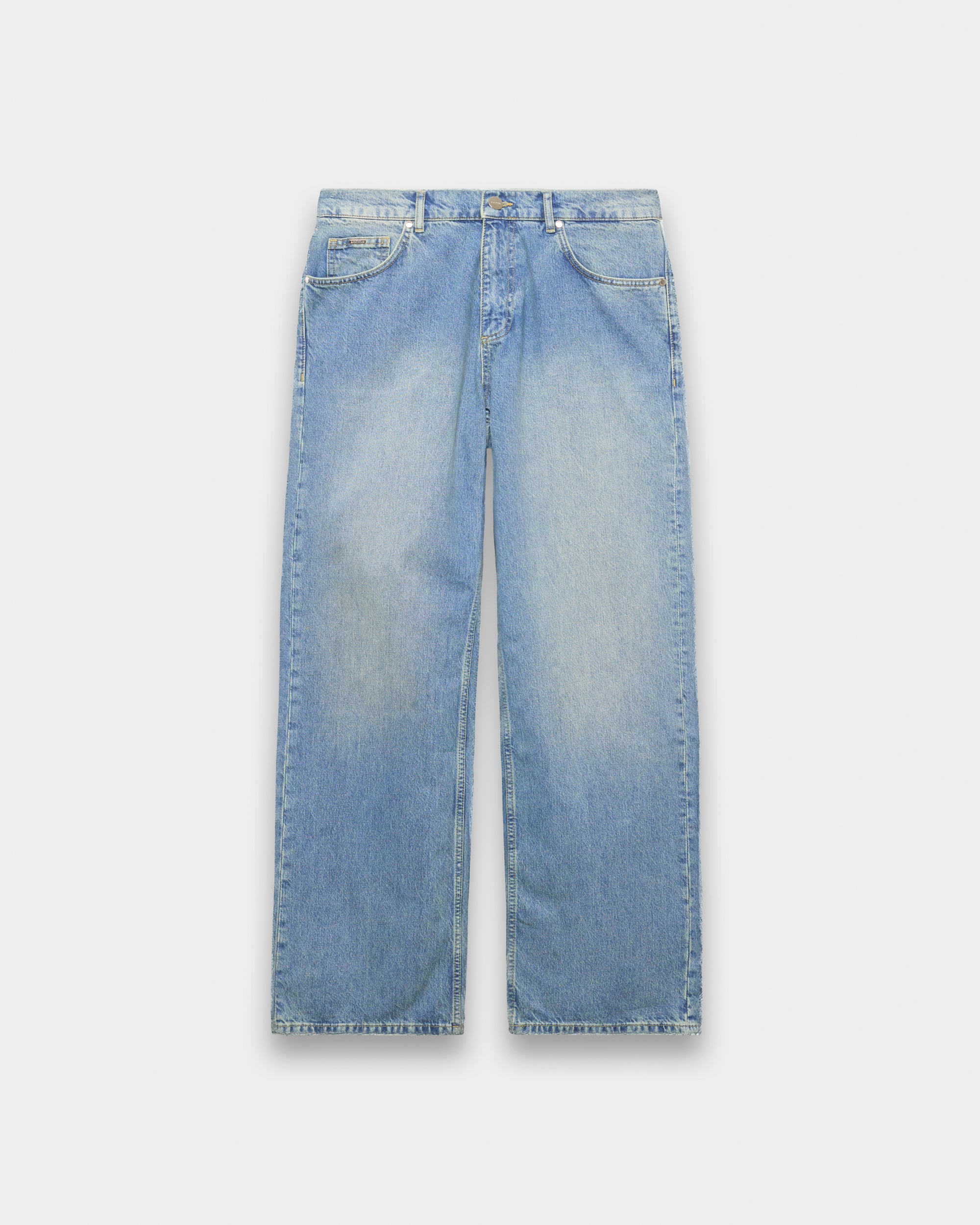Loose basic jeans