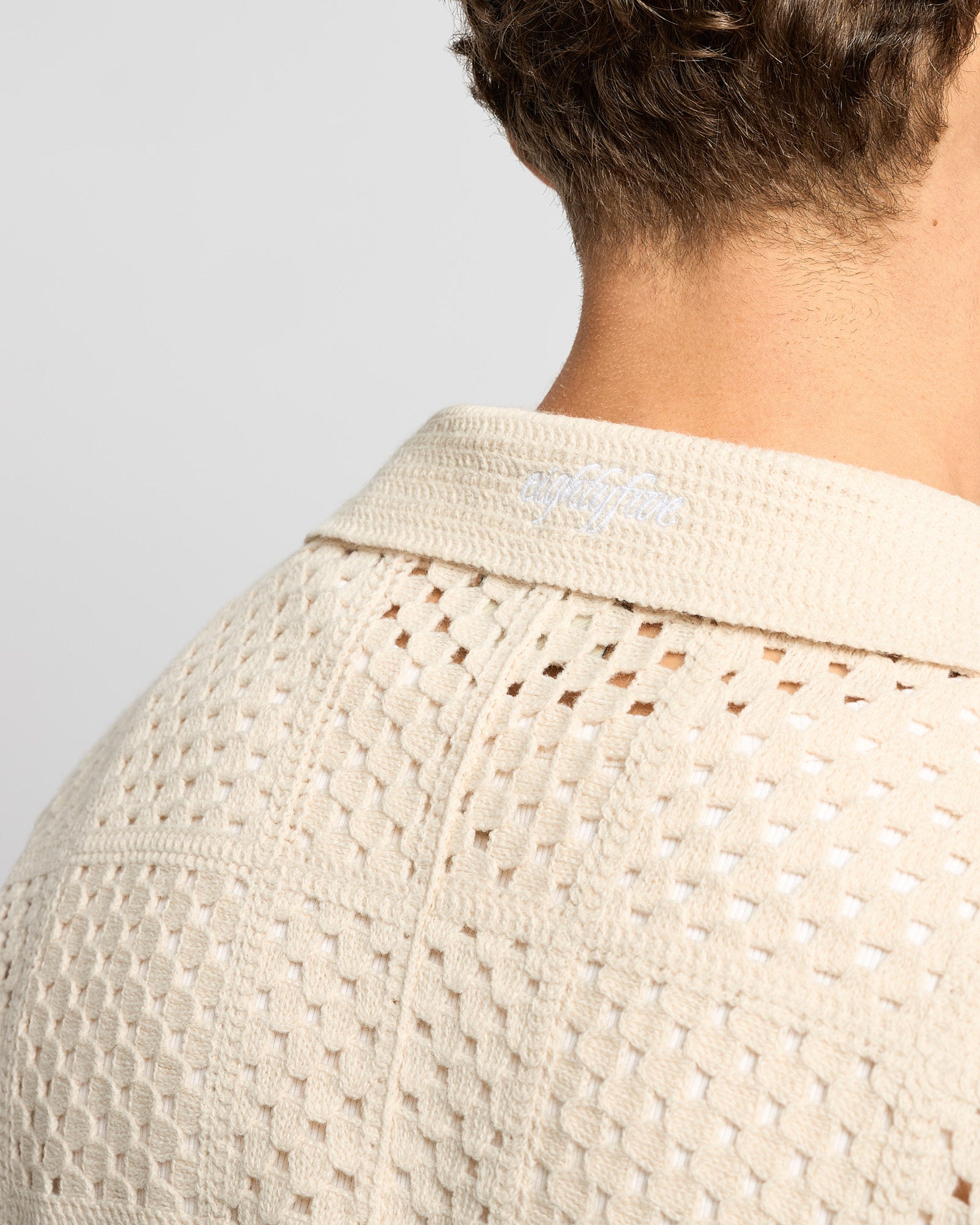 Crochet Oversized Shirt