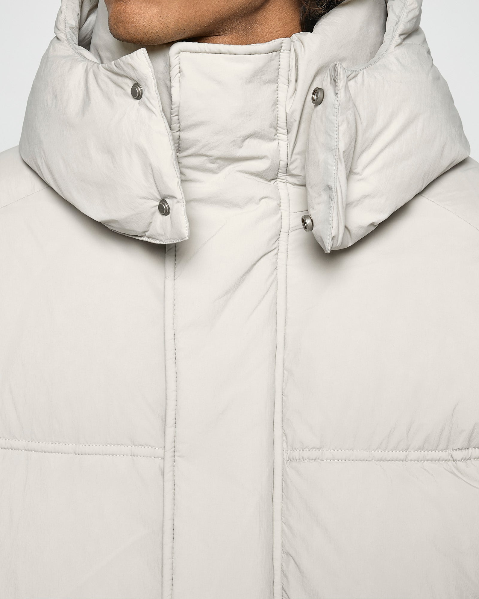 Nylon Down Puffer Jacket