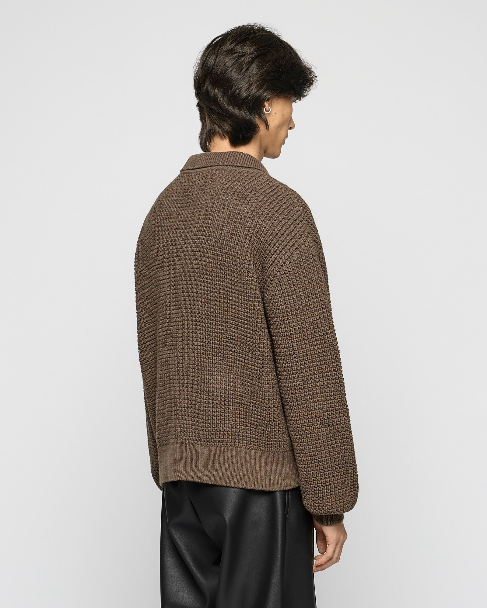 Knitted Wool Cardigan