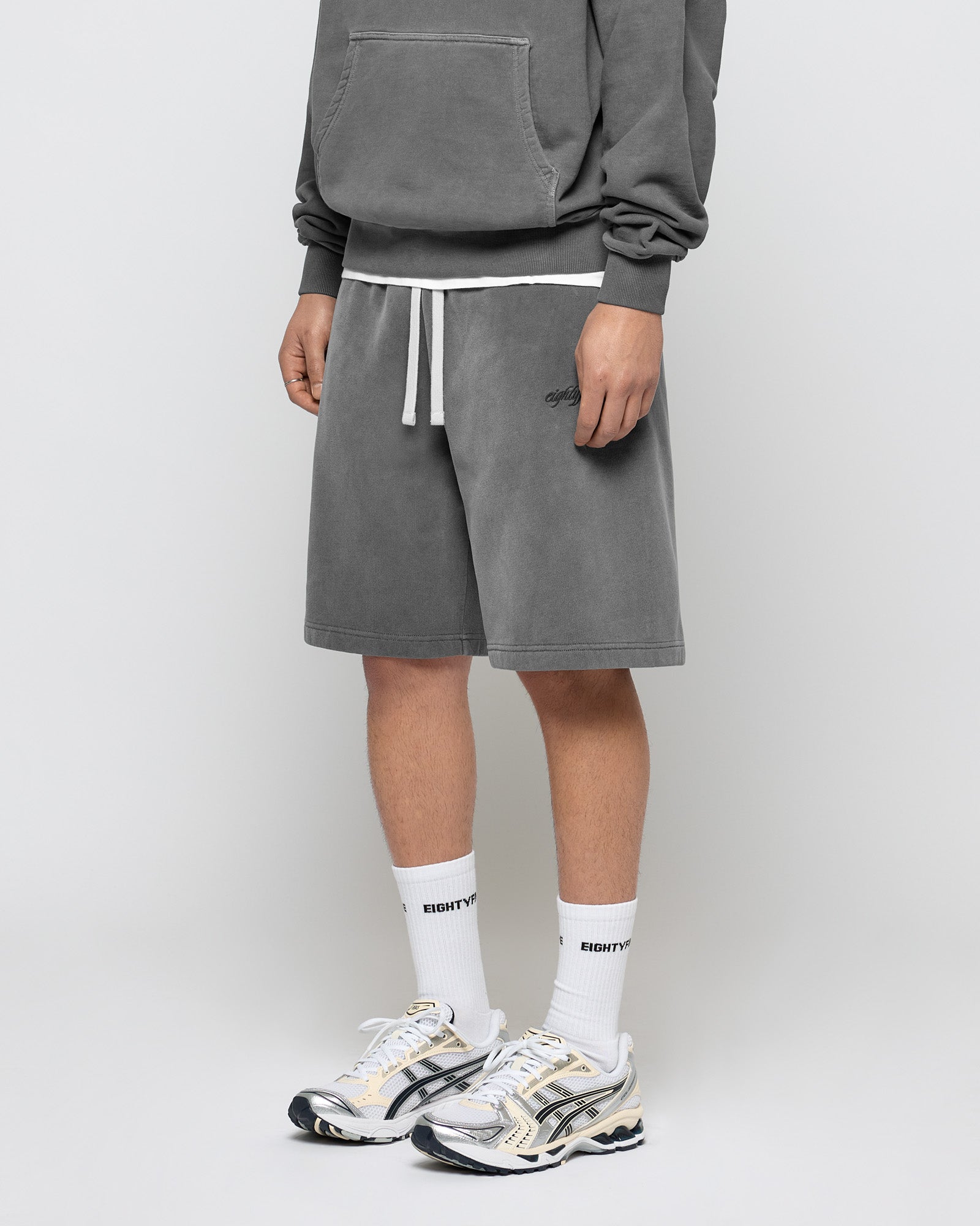 Embroidered sweatshorts
