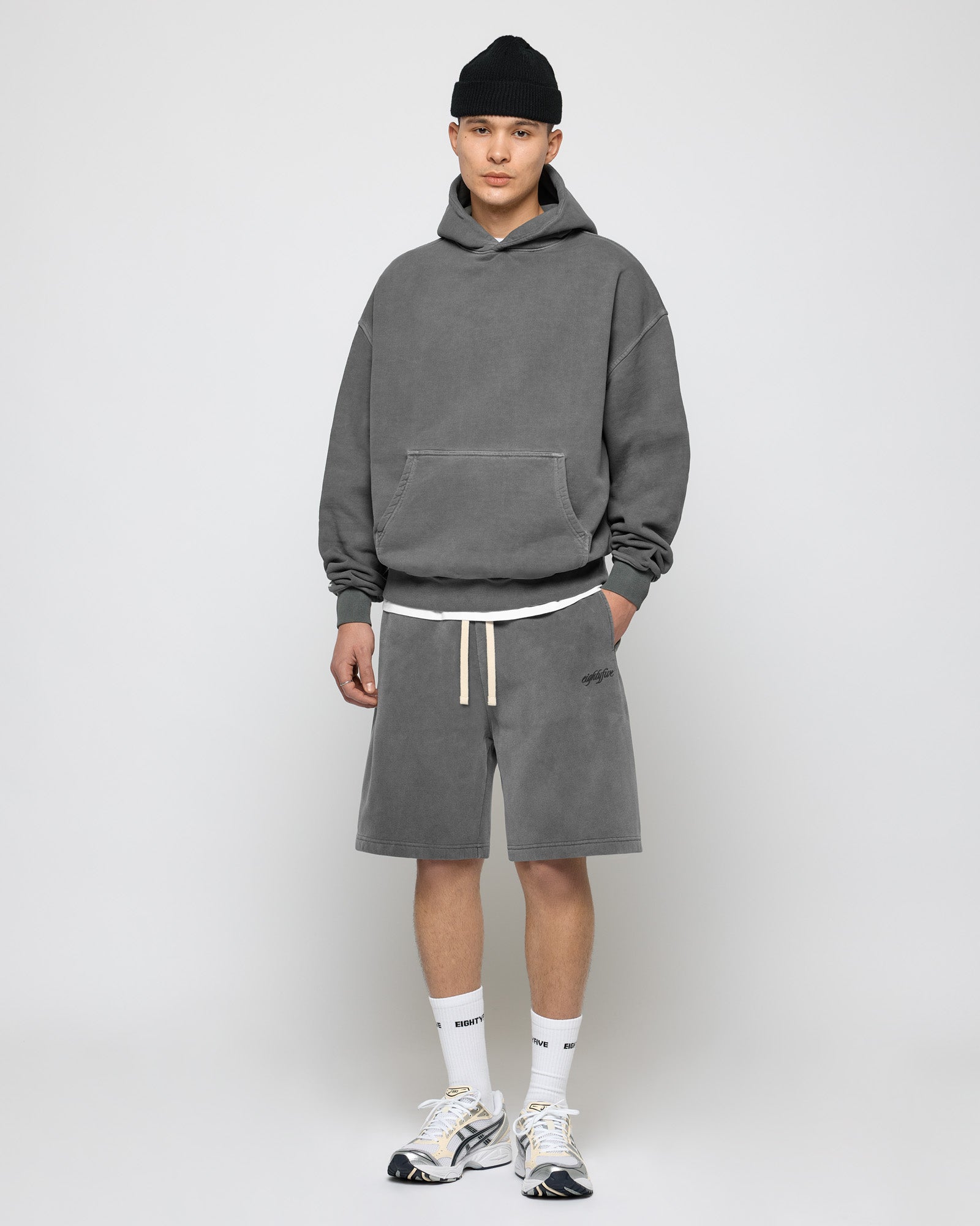 Embroidered sweatshorts