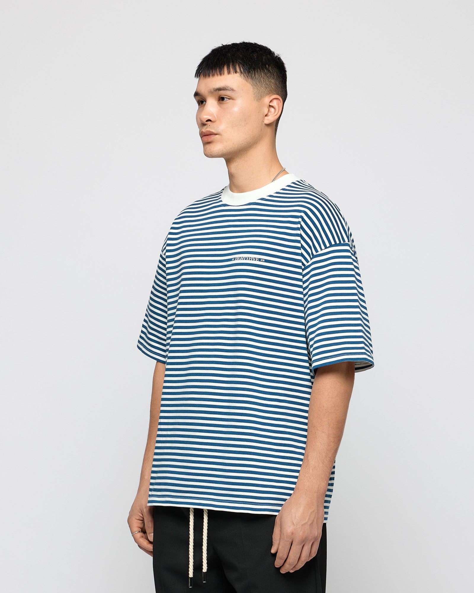 Striped Contrast T-Shirt