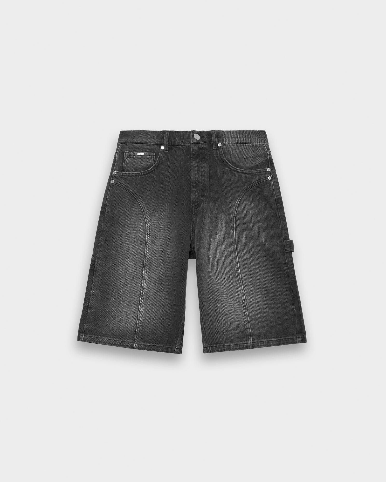 Dividing Seams Baggy Shorts