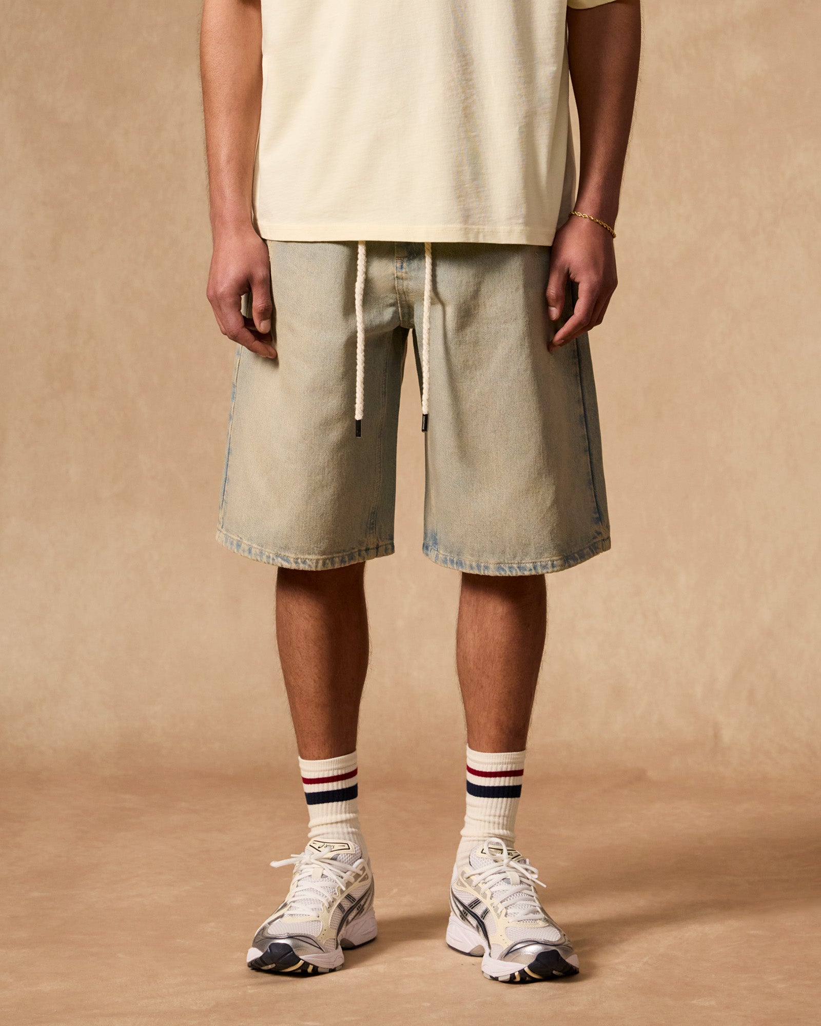 Distressed Baggy Jorts
