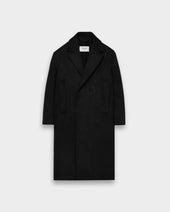 Double-Breasted Wool Coat