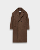 Double-Breasted Wool Coat