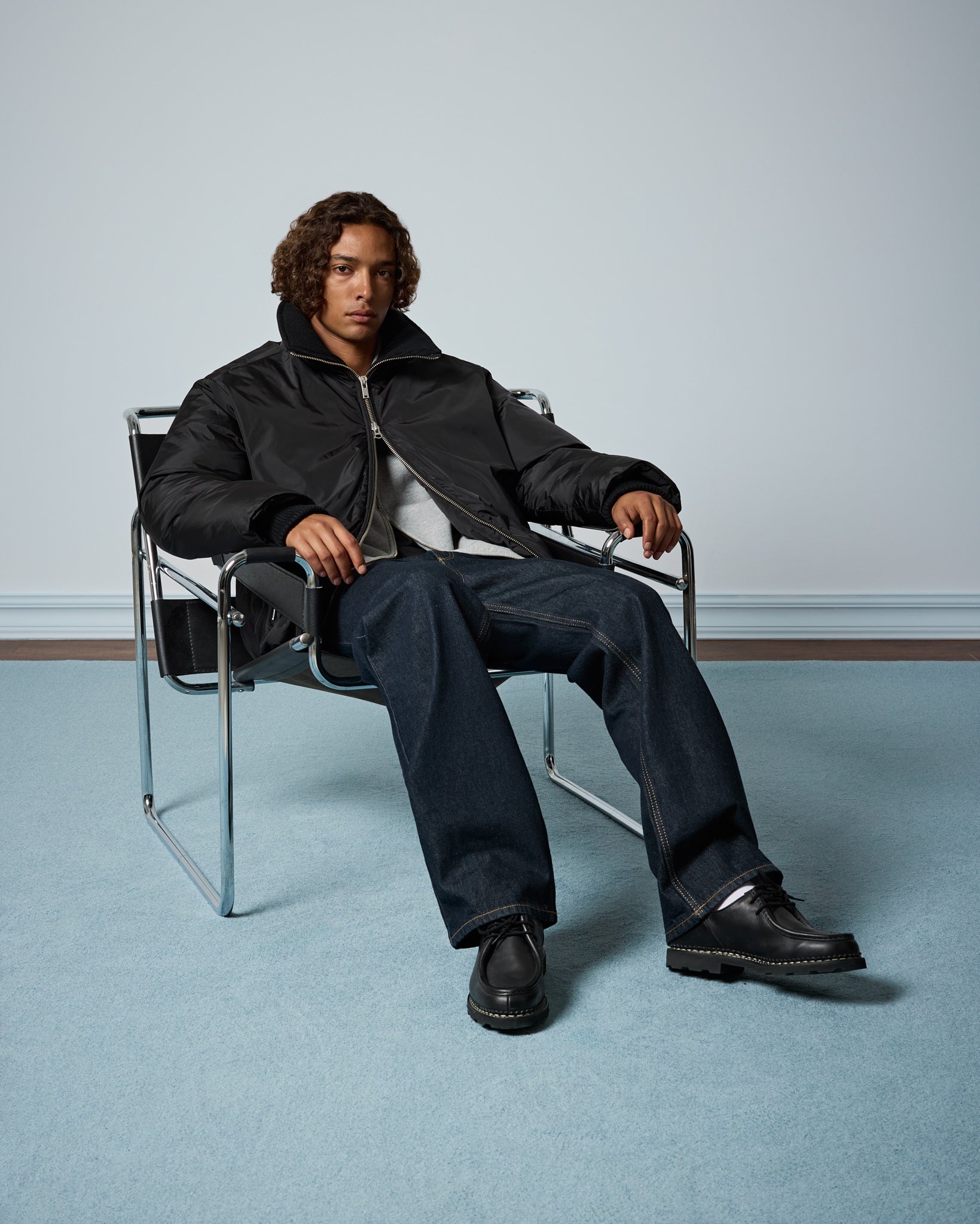 Water-Repellent Down Puffer Jacket