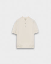 Knitted Henley Polo
