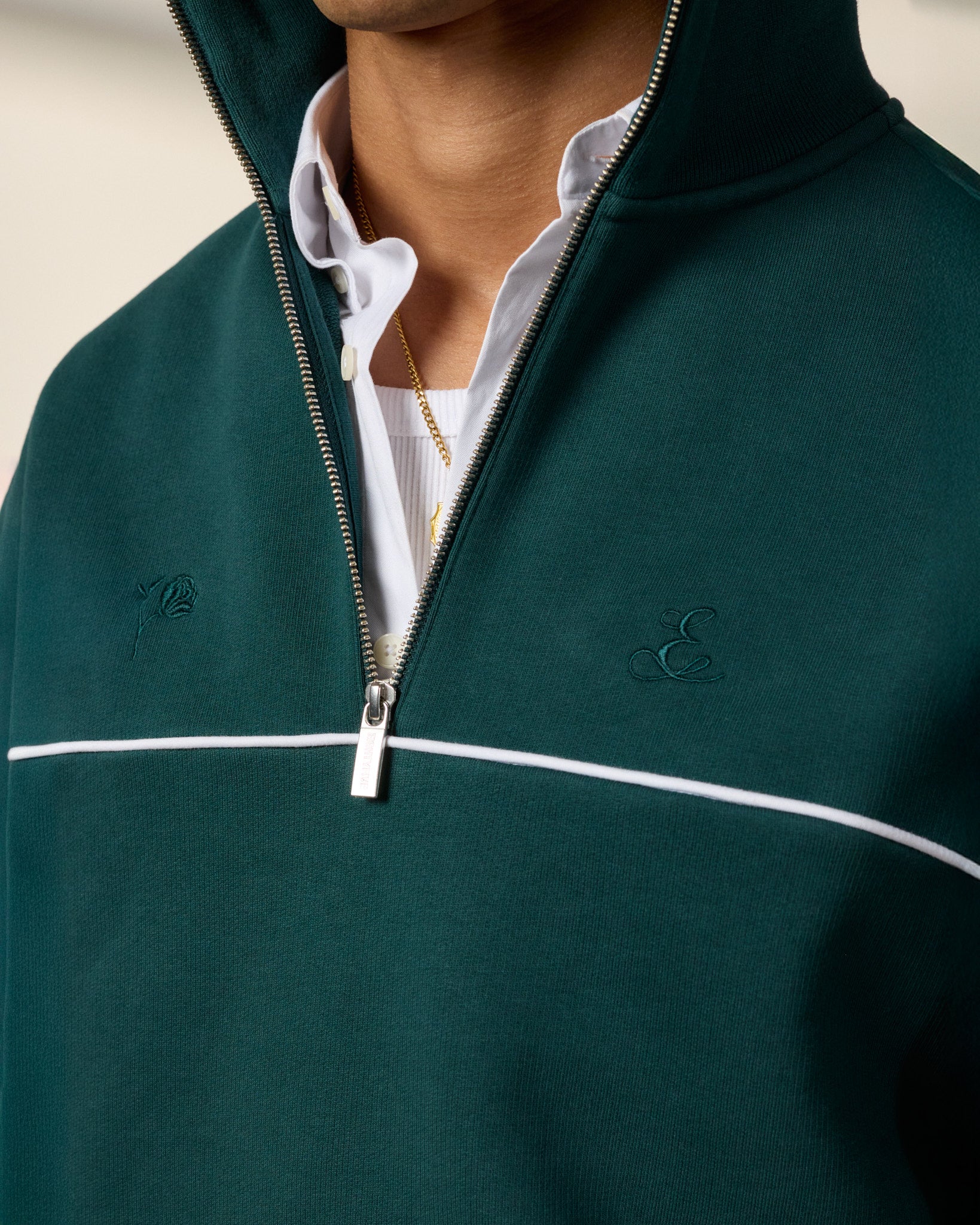 Quarter Zip Sweater