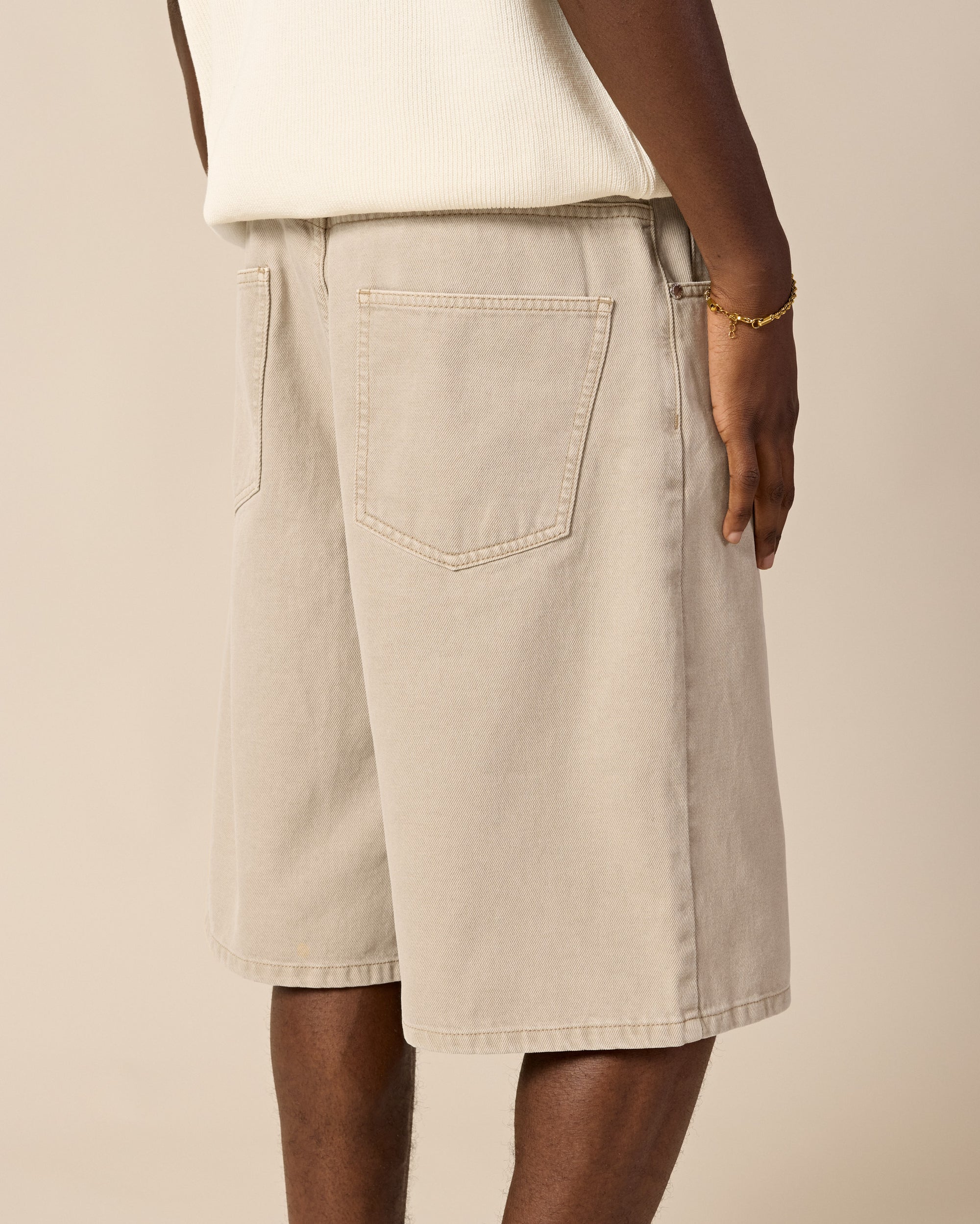 Distressed Baggy Jorts