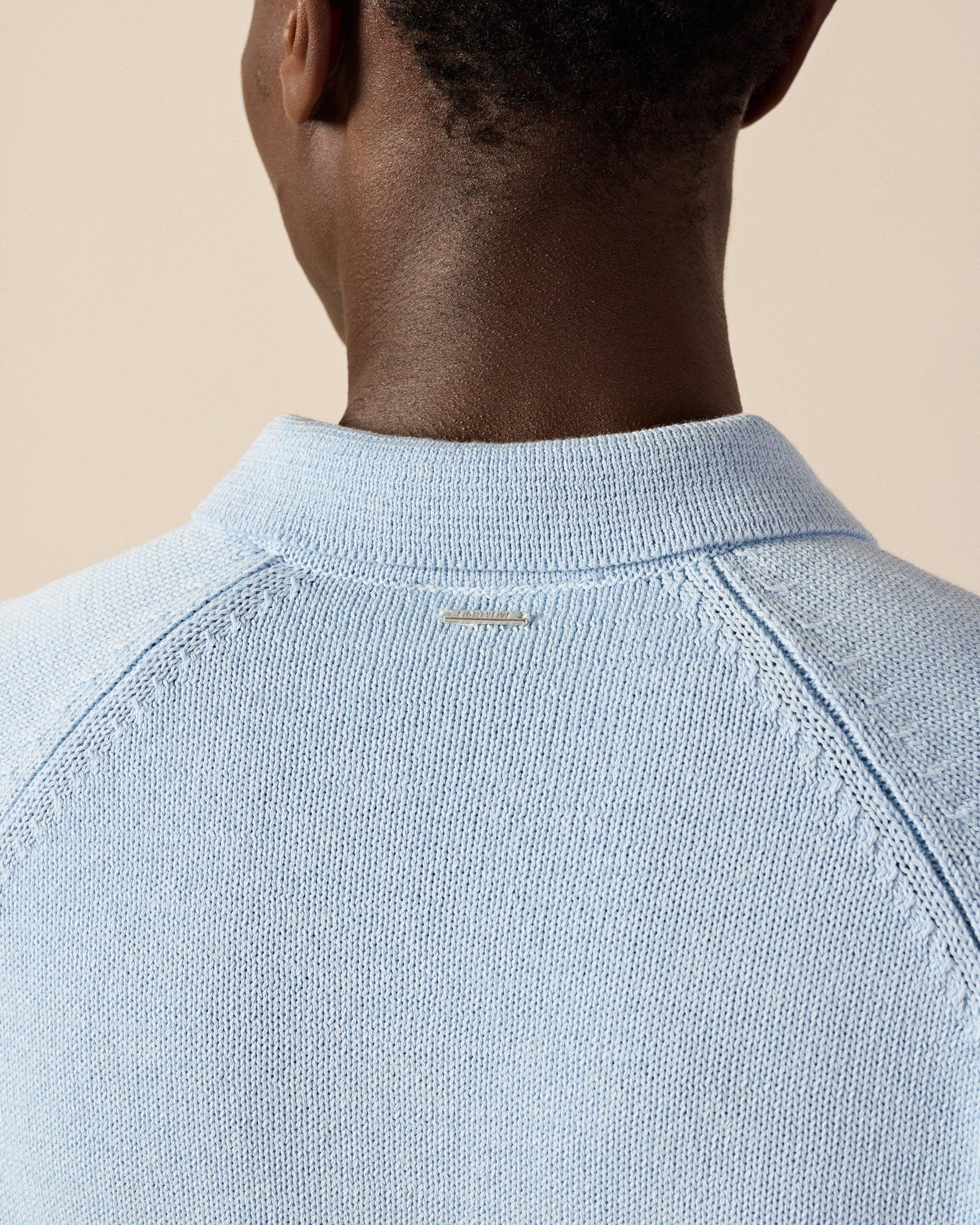 Raglan Knit Poloshirt