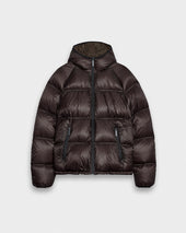 Translucent Reversible Down Puffer Jacket