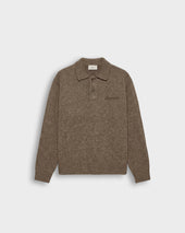 Knit Polo Sweater