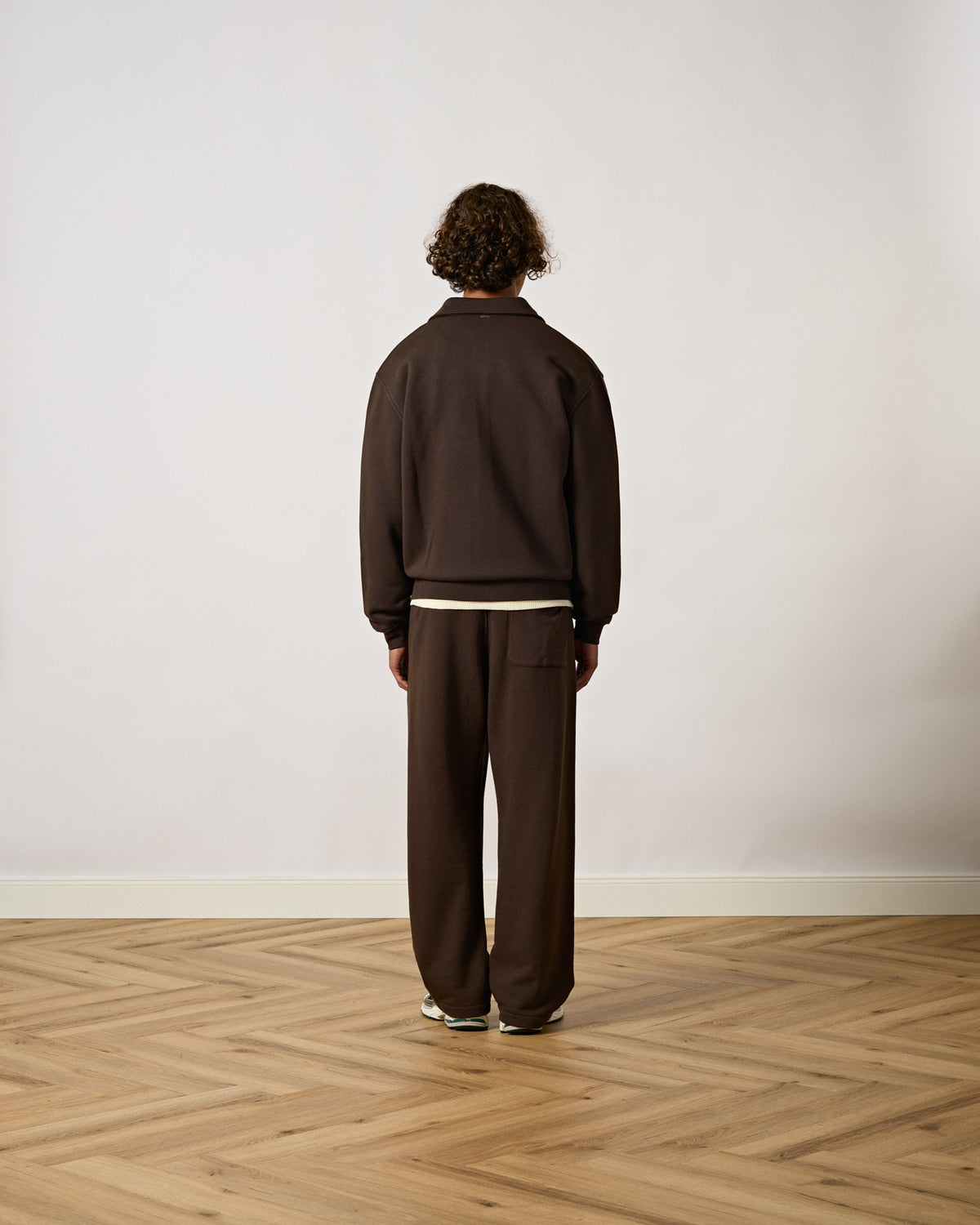 Wide Sweatpants with Seams